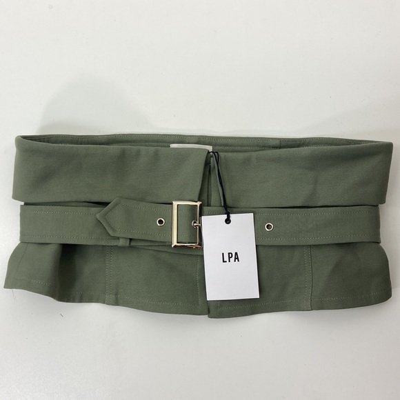LPA Belt 565 In Olive Size S from REVOLVE - Picture 2 of 5